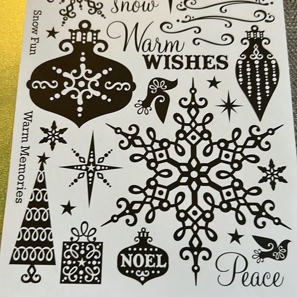 Glitter rub on Winter Cheer - Picture 5 of 8